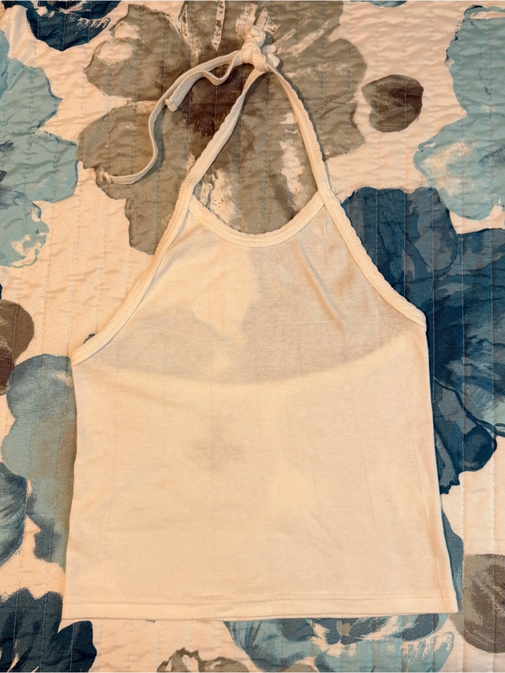 Urban Outfitters White Halter Tank Top